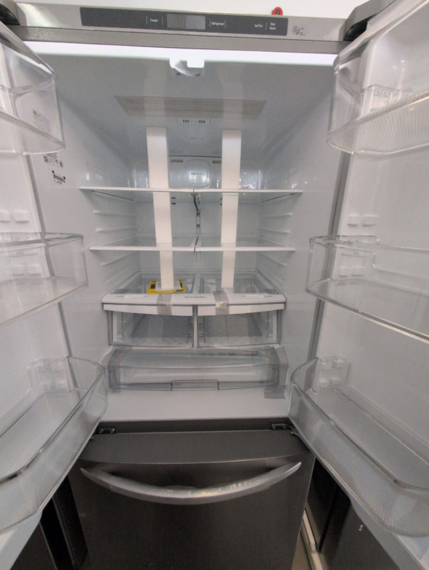 LRFNS2200S - RÉFRIGÉRATEURS - LG - Trois portes avec porte à deux battants - Acier inoxydable - Boîte Ouverte