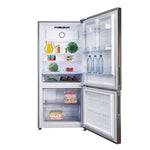 BRFB21612SS - REFRIGERATORS - Blomberg - Bottom Freezer - Stainless Steel - Open Box - BonPrix Électroménagers
