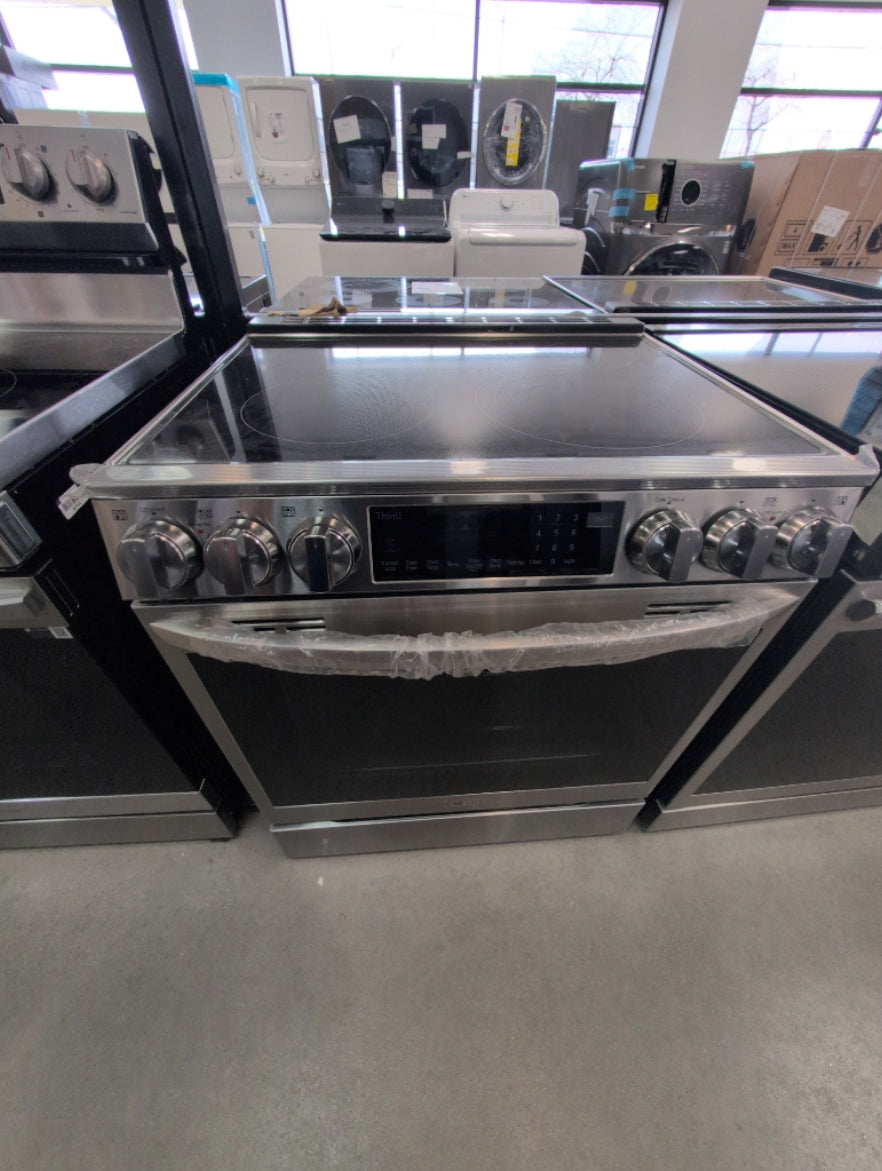 LSEL6335F - RANGES - LG - Electric - Stainless Steel - Open Box - BonPrix Électroménagers