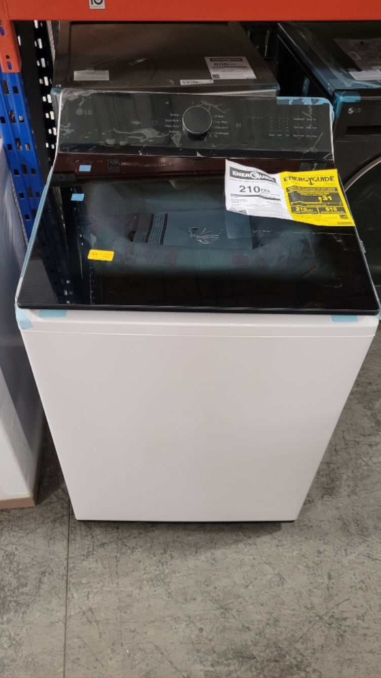 WT8405CW - LAVEUSES - LG - Chargement vertical - Blanc - Boîte Ouverte