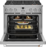 C2Y366P2TS1 - RANGES - Café - Dual Fuel - Stainless Steel - Open Box - BonPrix Électroménagers