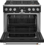 C2Y366P3TD1 - RANGES - Café - Dual Fuel - Black - Open Box - BonPrix Électroménagers