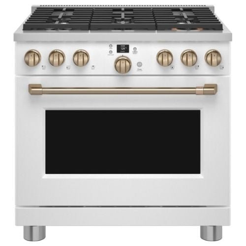 C2Y366P4TW2 - RANGES - Café - Dual Fuel - White - Open Box - BonPrix Électroménagers