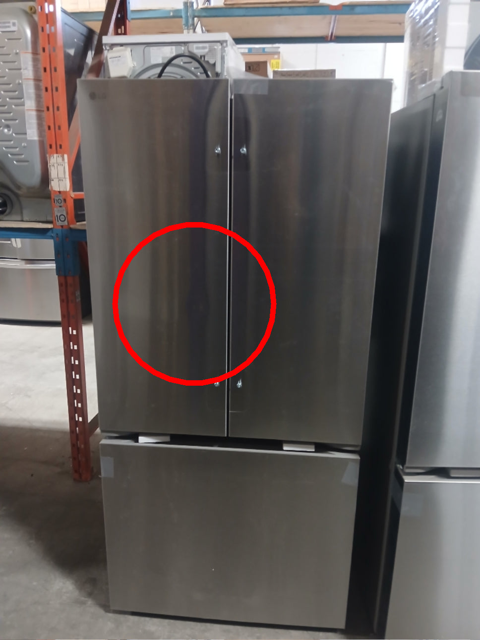 LF21G6201S - REFRIGERATORS - LG - French 3-Door - Stainless Steel - Open Box - BonPrix Électroménagers
