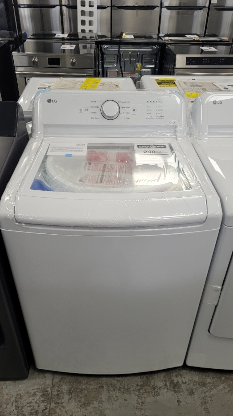 WT6105CW - WASHERS - LG - Top Loading - White - Open Box - BonPrix Électroménagers