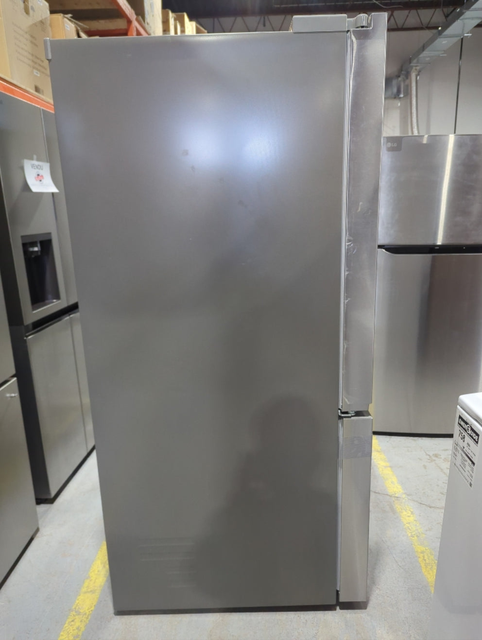 LF25S6200S - REFRIGERATORS - LG - French 3-Door - Stainless Steel - Open Box - BonPrix Électroménagers