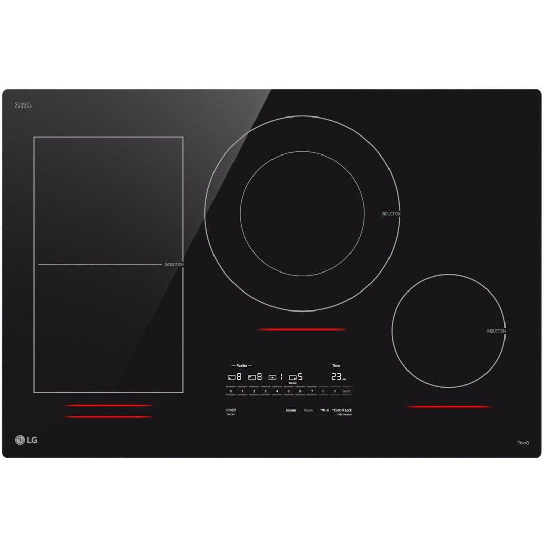 CBIH3017BE - COOKTOPS - LG - Induction - Black - Open Box - BonPrix Électroménagers
