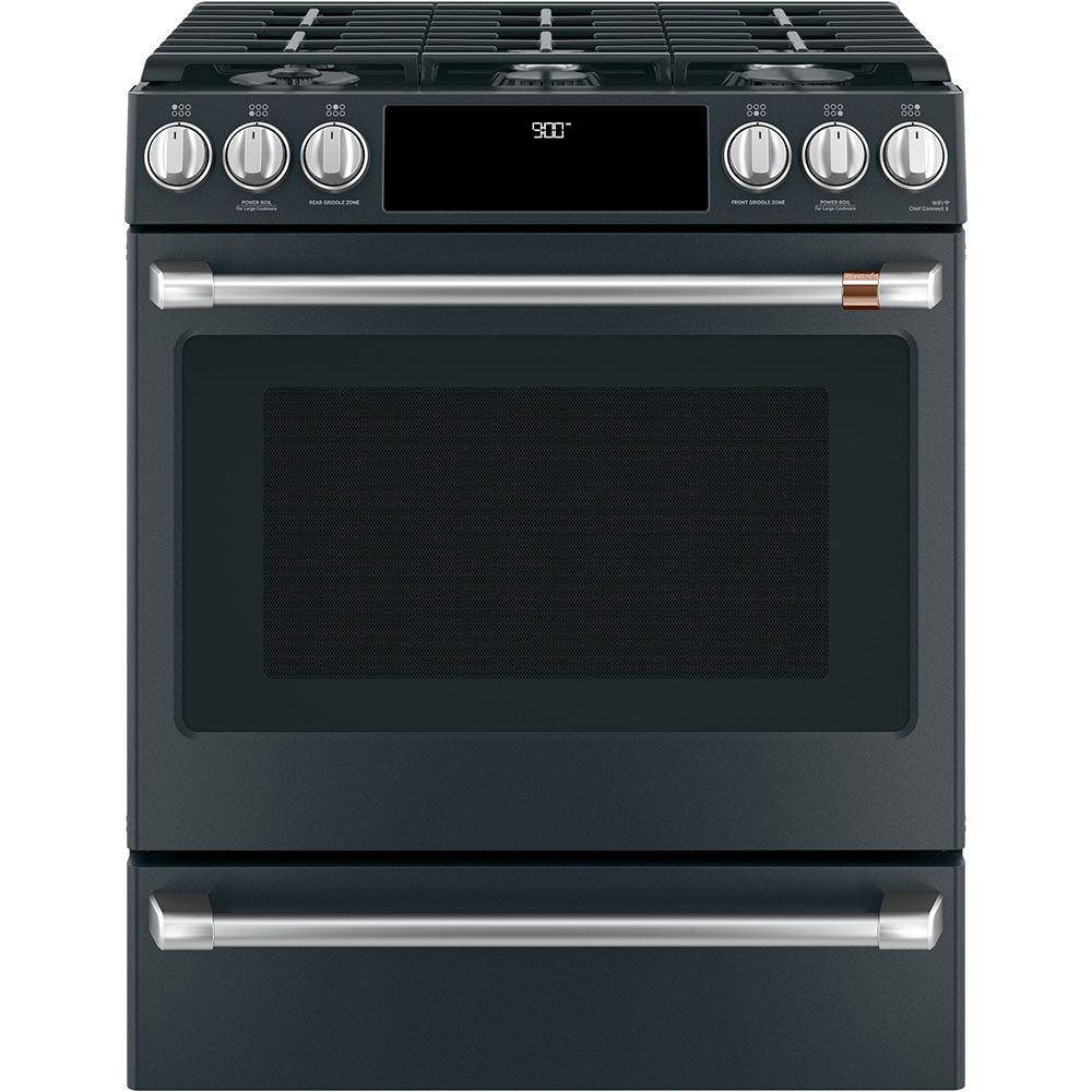 CC2S900P3MD1 - RANGES - Café - Dual Fuel - Black - Open Box - BonPrix Électroménagers