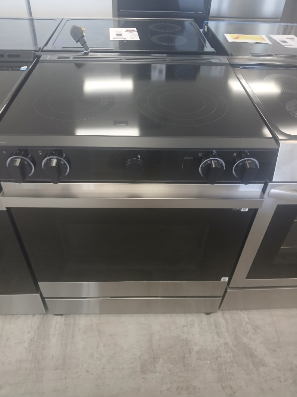 NSE6DG8700SR - RANGES - Samsung - Electric - Stainless Steel - Open Box - BonPrix Électroménagers