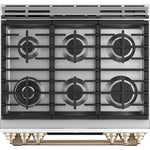 CCGS700P4MW2 - RANGES - Café - Gas - White - Open Box - BonPrix Électroménagers