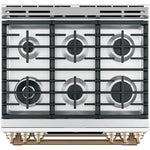 CCGS750P4MW2 - RANGES - Café - Gas - White - Open Box - BonPrix Électroménagers