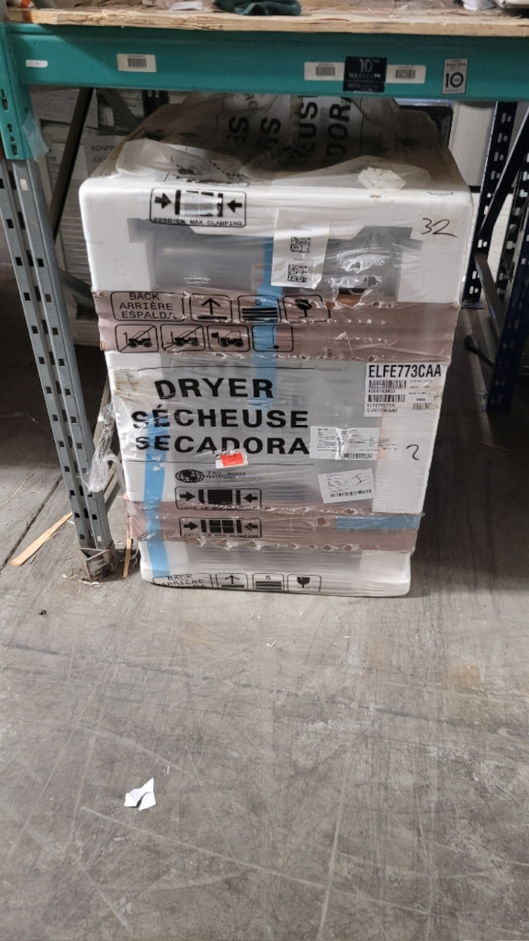 ELFE773CAA - DRYERS - Electrolux - Electric - Green - Open Box