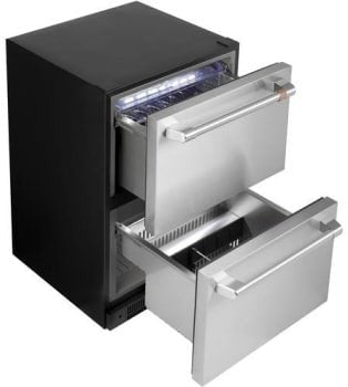 CDE06RP2NS1 - REFRIGERATORS - Café - Compact - Stainless Steel - Open Box - BonPrix Électroménagers