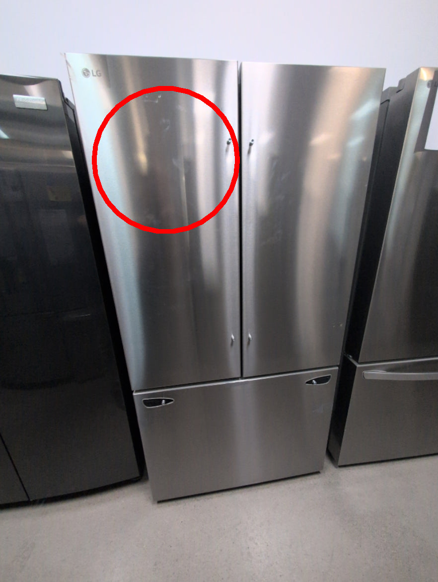 LRFLC2706S - REFRIGERATORS - LG - French 3-Door - Stainless Steel - Open Box - BonPrix Électroménagers