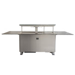 Cinetico Smart Dining Table, Sandstone Black, 5.3 cu.ft fridge and freezer with Bluetooth control - BonPrix Électroménagers