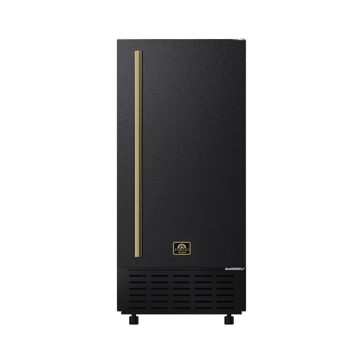 Cristallo 15 Inch Freestanding/Undercounter Ice maker, 66.1 lbs Chewable nugget, 8 kg / 17.6 lbs of ice storage, Black - BonPrix Électroménagers