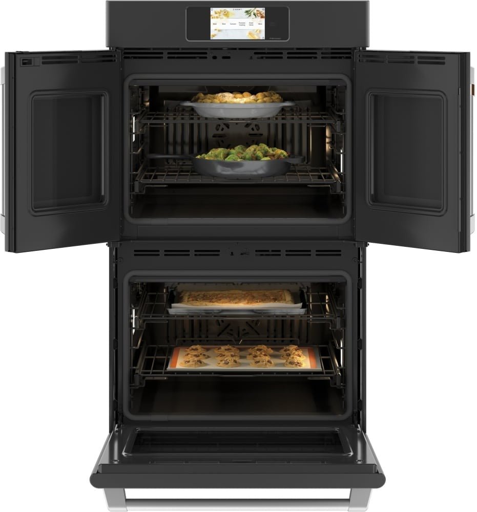 CTD90FP3ND1 - WALL OVENS - Café - Double Oven - Matte Black - Open Box - BonPrix Électroménagers