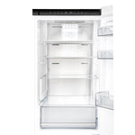 Custodia 24" Bottom Freezer, 10.3 cf., Right Swing, Total No frost, White, Antique Brass handles - BonPrix Électroménagers