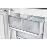 Custodia 48" Bottom Freezer combo, 20.6 cf., Ice Maker, Total No frost, White, Antique Brass handles - BonPrix Électroménagers