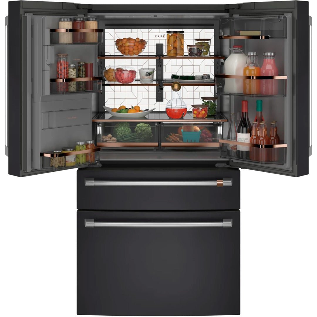 CVE28DP3ND1 - REFRIGERATORS - Café - French 4 - Door - Black - Open Box - BonPrix Électroménagers