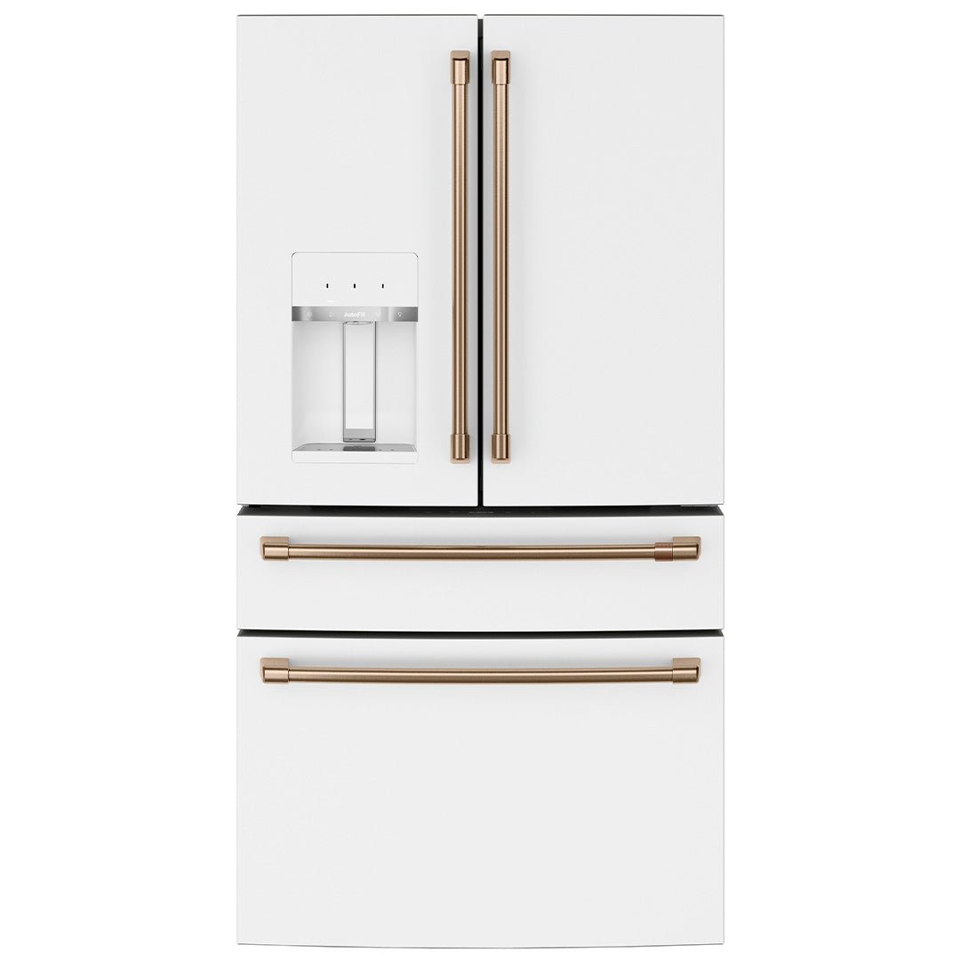 CXE22DP4PW2 - REFRIGERATORS - Café - French 4 - Door - White - Open Box - BonPrix Électroménagers