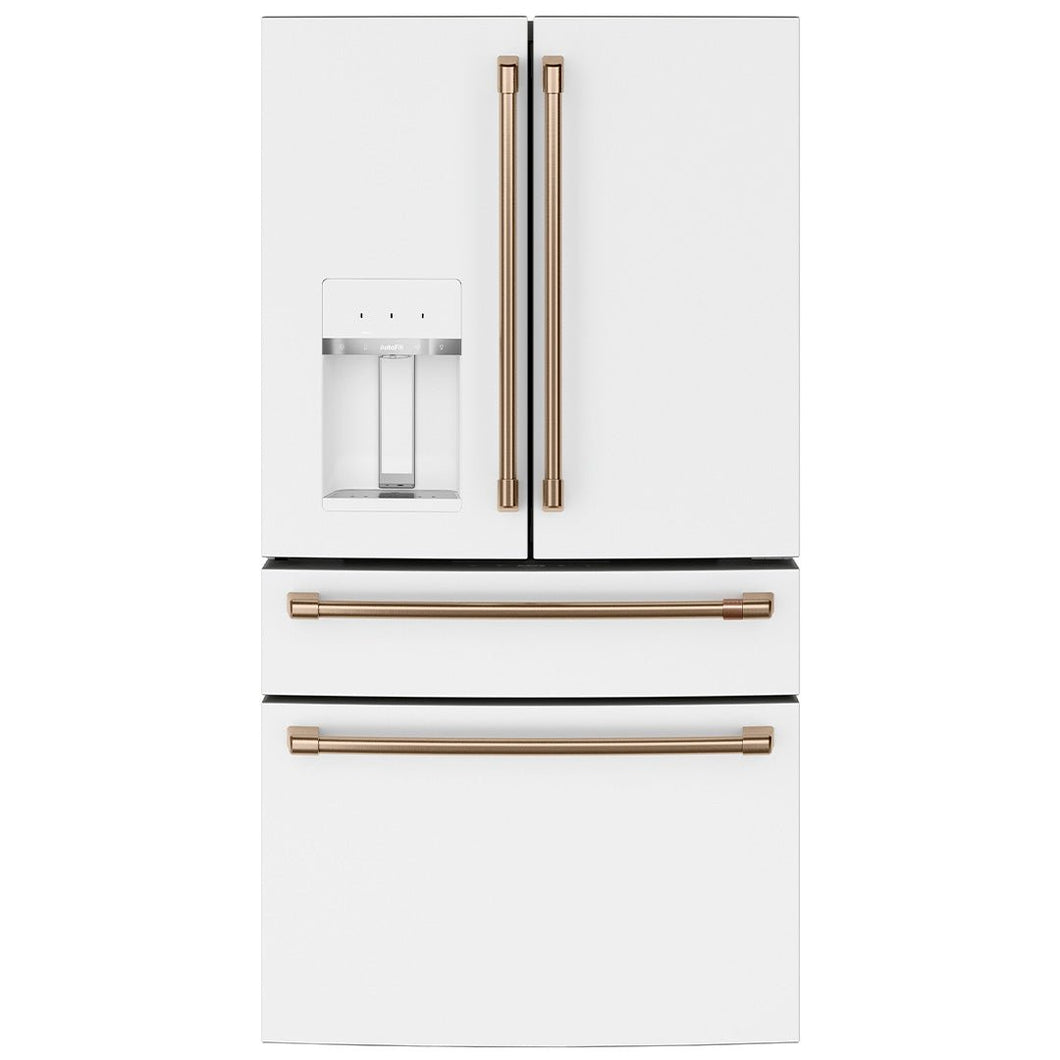 CXE22DP4PW2 - REFRIGERATORS - Café - French 4 - Door - White - Open Box - BonPrix Électroménagers