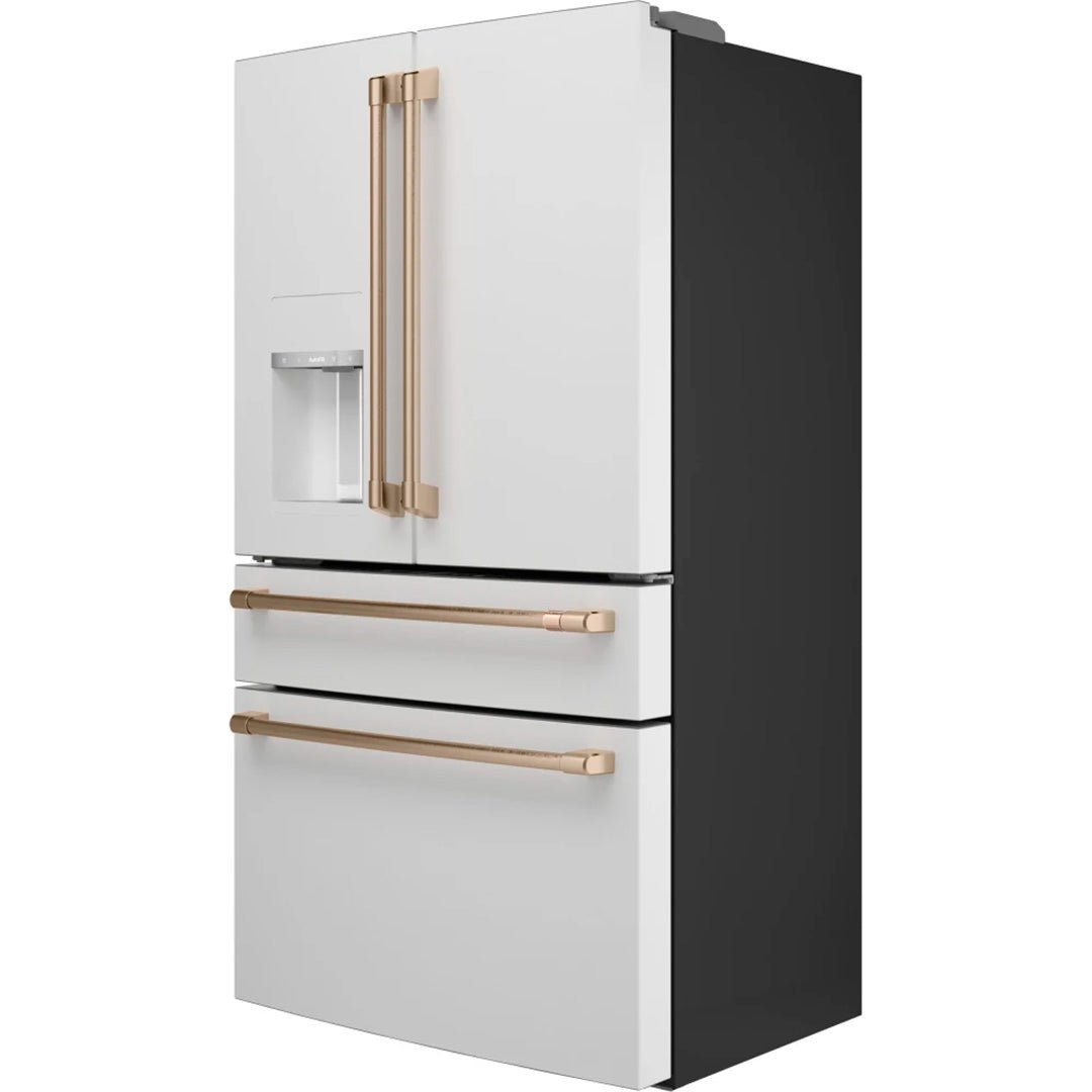 CXE22DP4PW2 - REFRIGERATORS - Café - French 4 - Door - White - Open Box - BonPrix Électroménagers