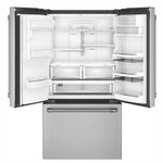 CYE22TP2MS1 - REFRIGERATORS - Café - French 3 - Door - Stainless Steel - Open Box - BonPrix Électroménagers