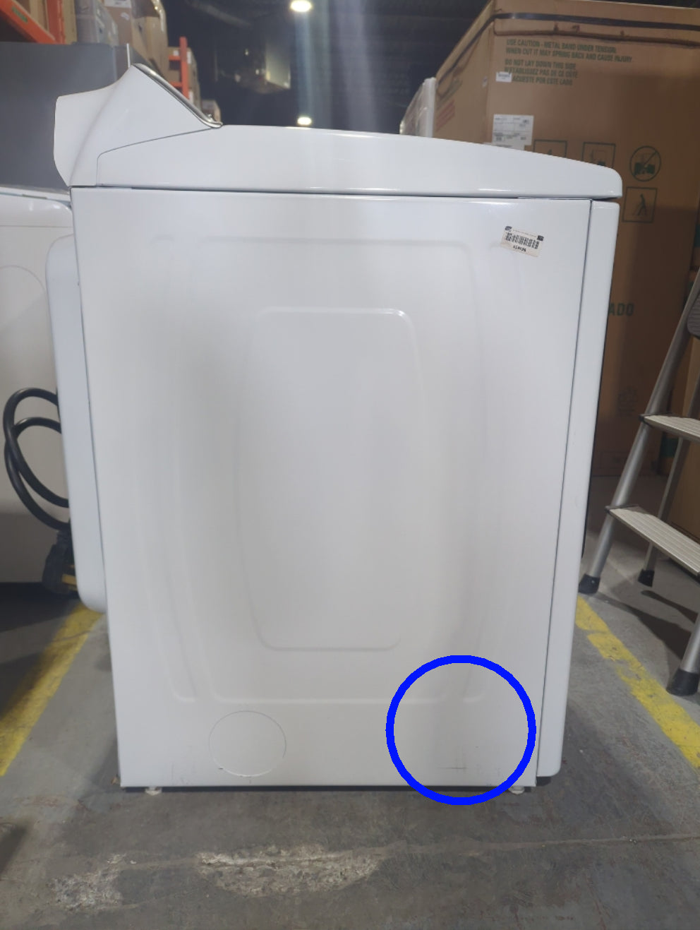 YMED6230HW - DRYERS - Maytag - Electric - White - Open Box - BonPrix Électroménagers