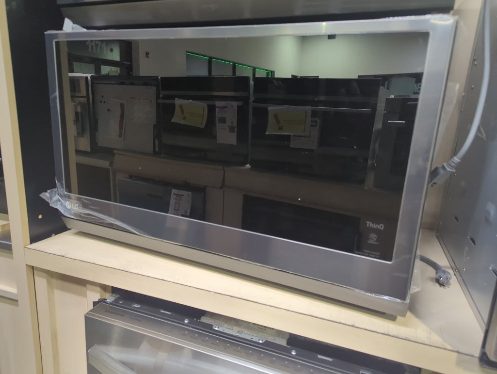 MVEL2137D - MICROWAVES OVENS - LG - Over-The-Range - Black Stainless - Open Box - BonPrix Électroménagers