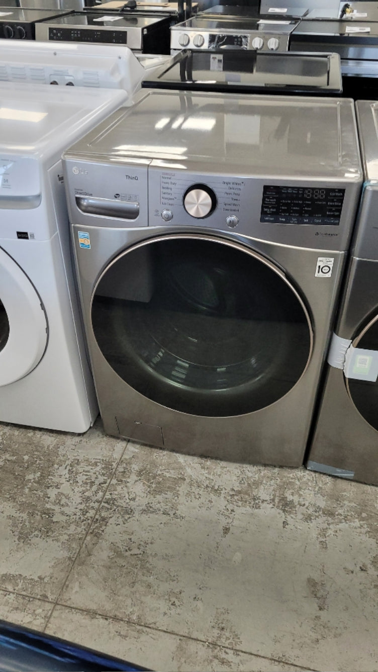 WM3850HVA - WASHERS - LG - Front Load - Silver - Open Box