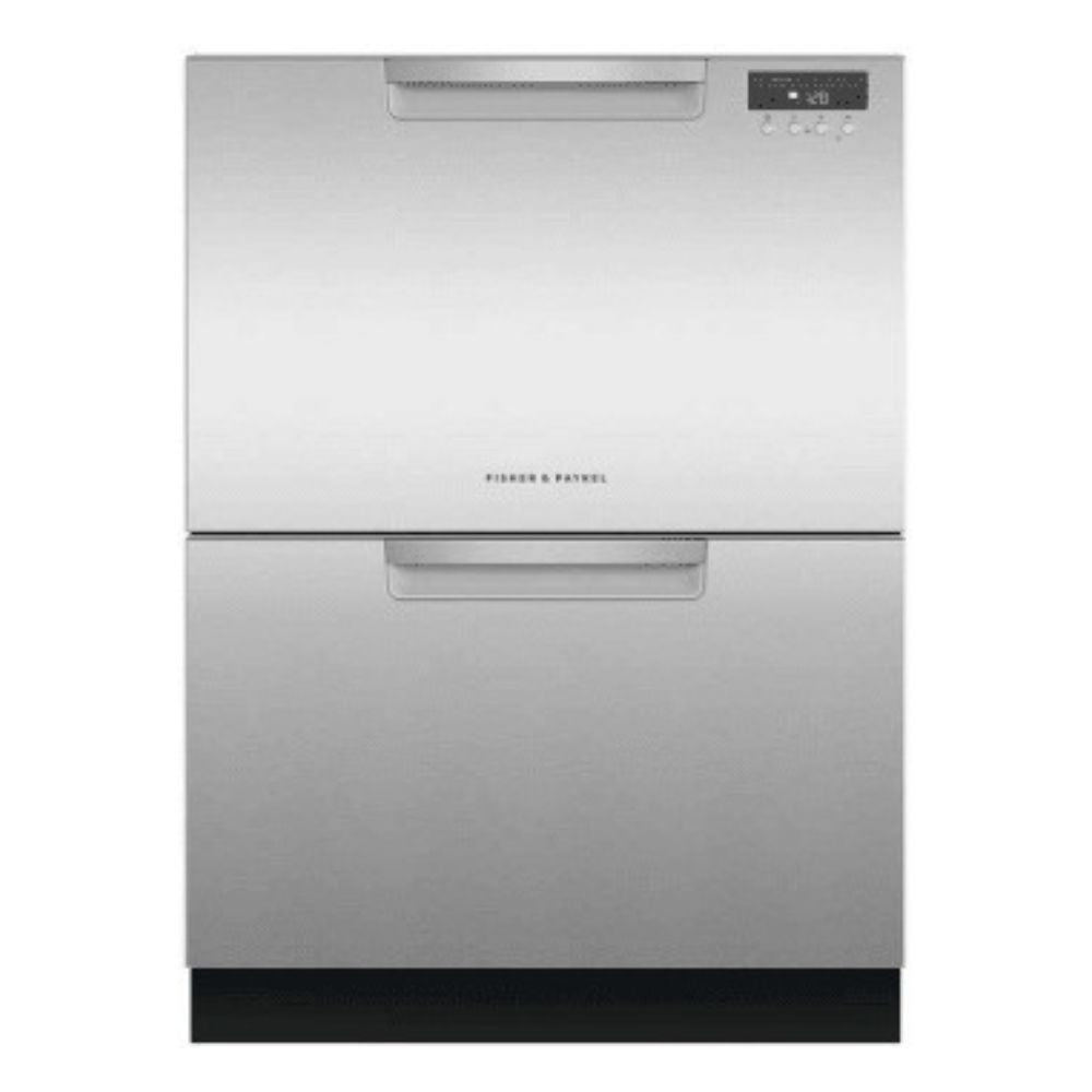 DD24DAX9 - N - DISHWASHERS - Fisher & Paykel - Top Controls Double Drawer - Stainless Steel - Open Box - BonPrix Électroménagers