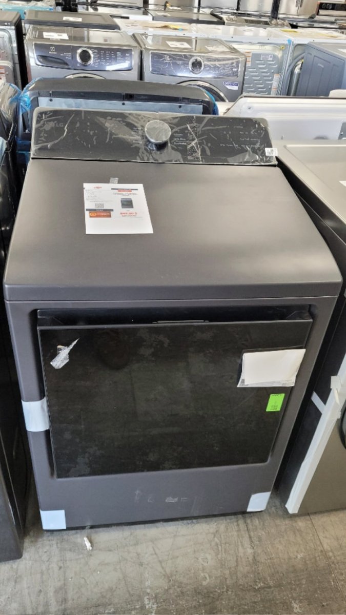 DLE8400BE - DRYERS - LG - Electric - Black - Open Box - BonPrix Électroménagers