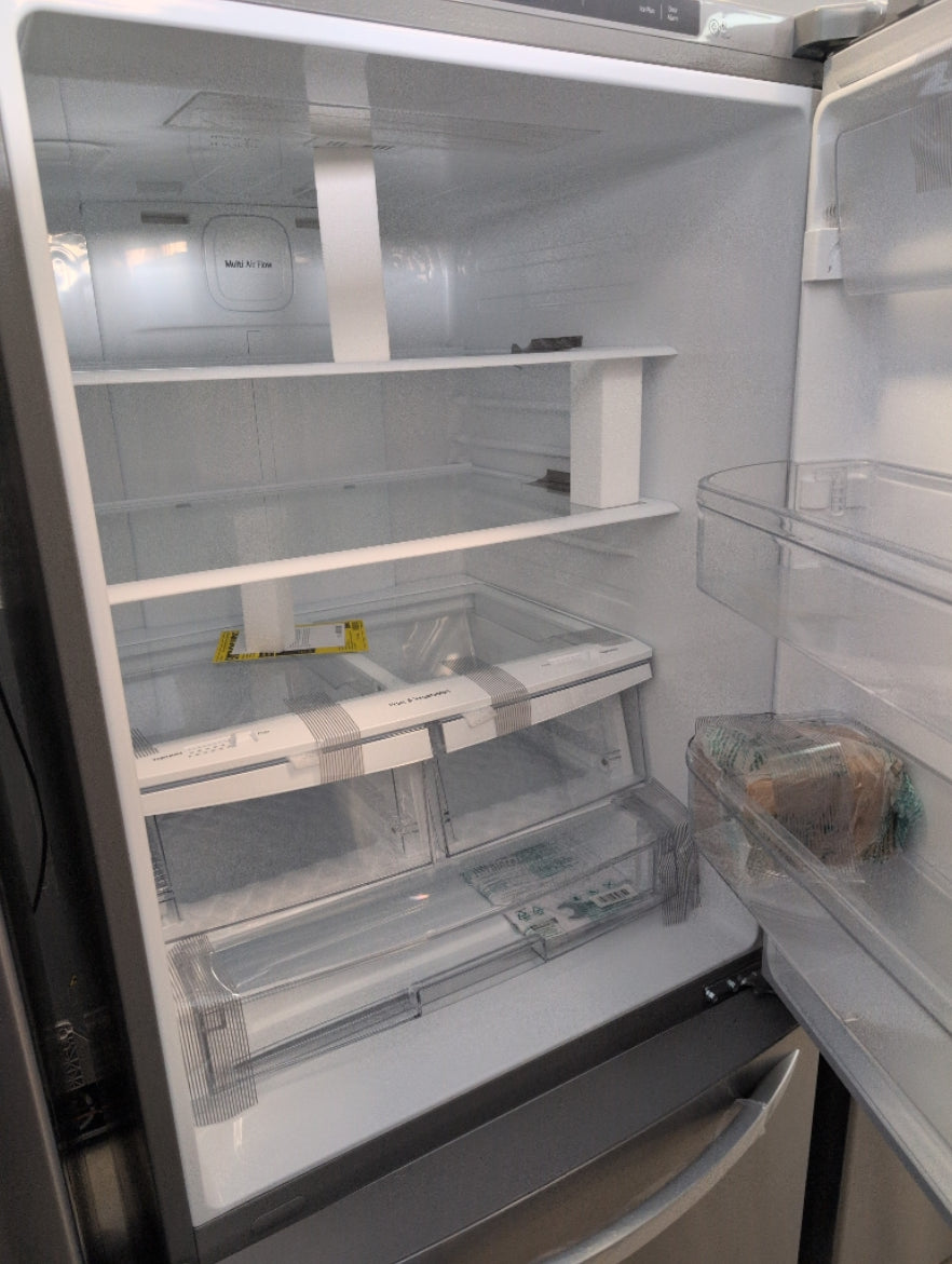 LRDNS2200S - REFRIGERATORS - LG - Bottom Freezer - Stainless Steel - Open Box - BonPrix Électroménagers