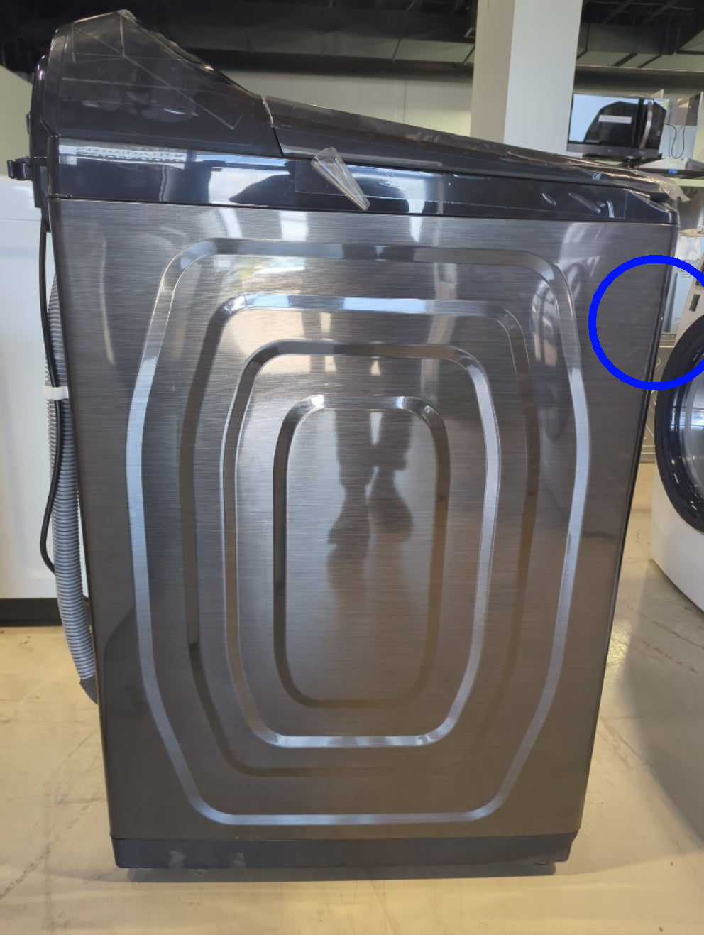 WA52DG5500AV - LAVEUSES - Samsung - Chargement vertical - Noir - Boîte Ouverte