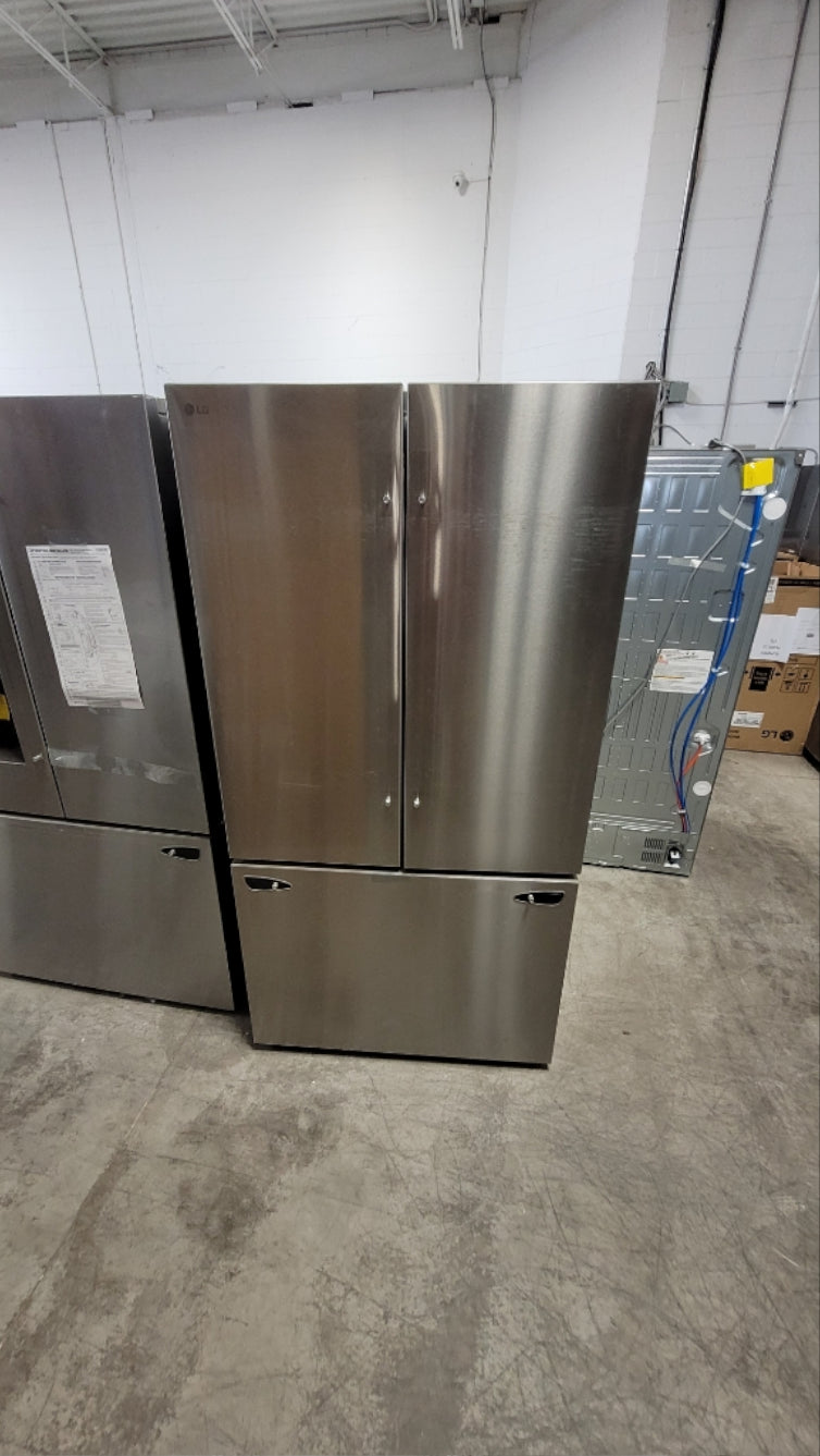 LRFLC2706S - REFRIGERATORS - LG - French 3-Door - Stainless Steel - Open Box - BonPrix Électroménagers