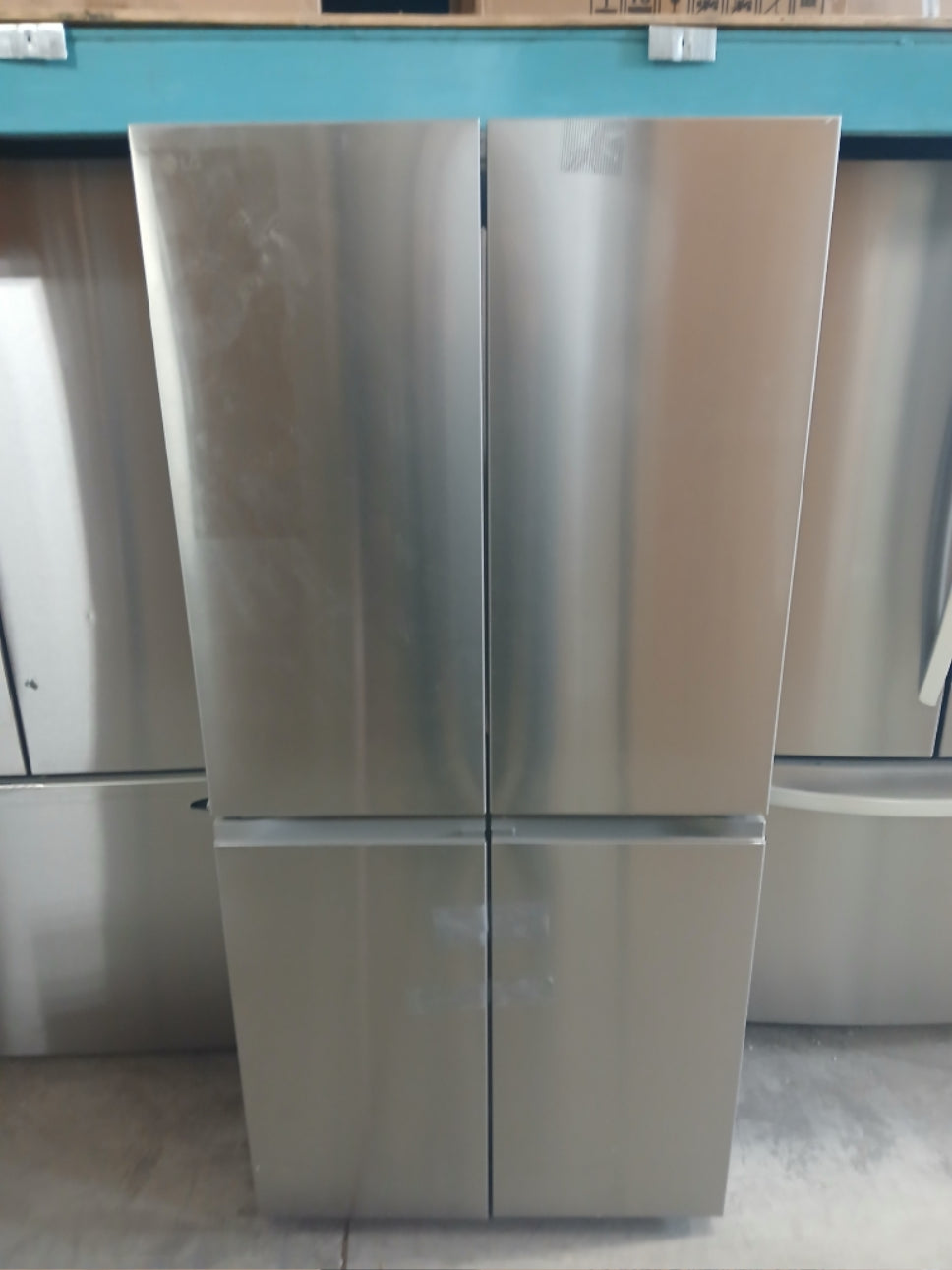 LF19C8200S - REFRIGERATORS - LG - French 4-Door - Stainless Steel - Open Box - BonPrix Électroménagers