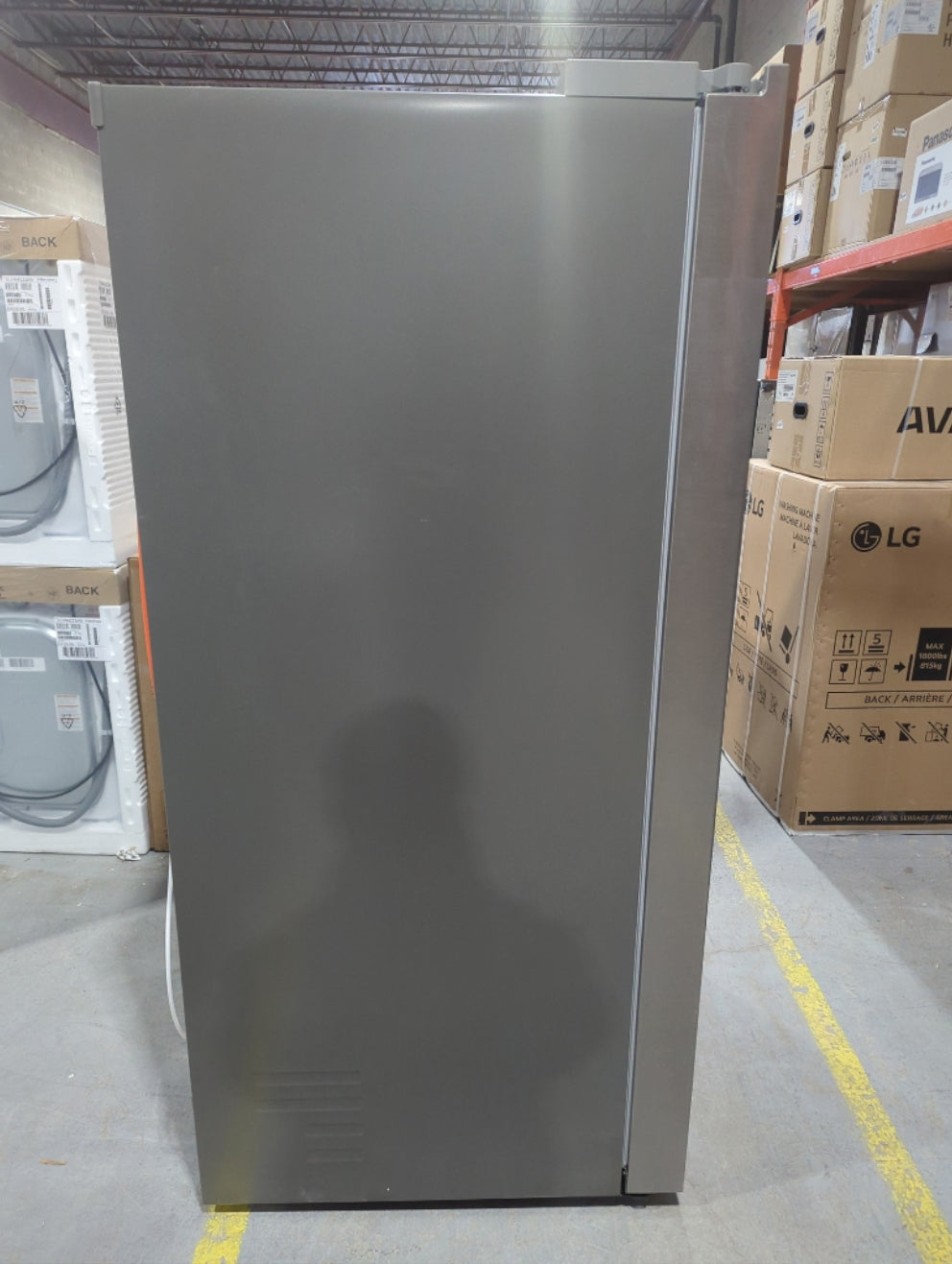 LL27T3530S - REFRIGERATORS - LG - Side by side - Stainless Steel - Open Box - BonPrix Électroménagers