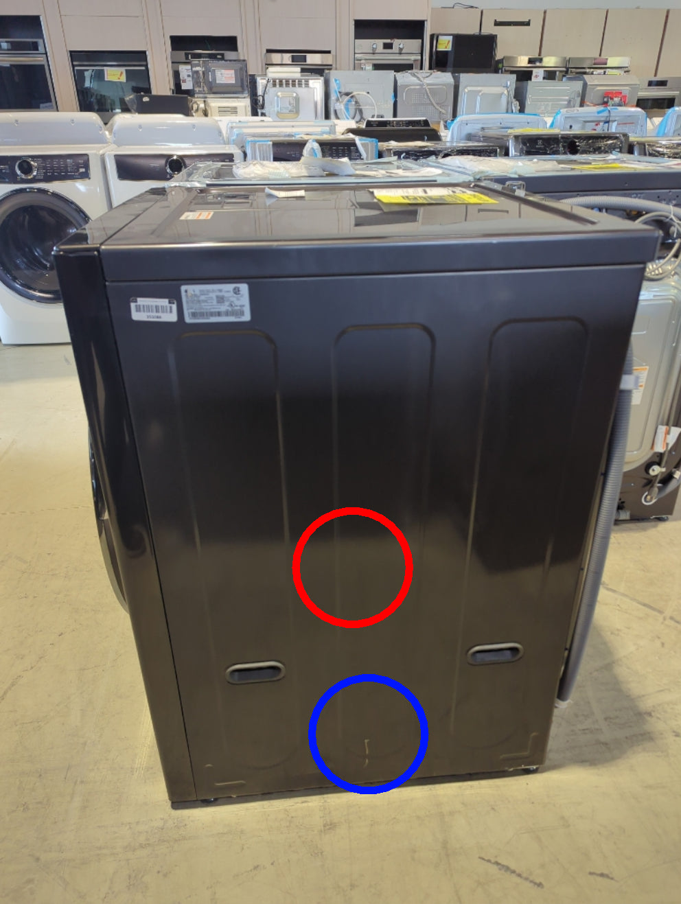 WM6998HBA - LAUNDRY CENTERS - LG - All-In-One - Electric - Black Stainless Steel - Open Box - BonPrix Électroménagers