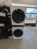 WKE100HWA - LAUNDRY CENTERS - LG - Stacked Washer/Dryer - Electric - White - Open Box