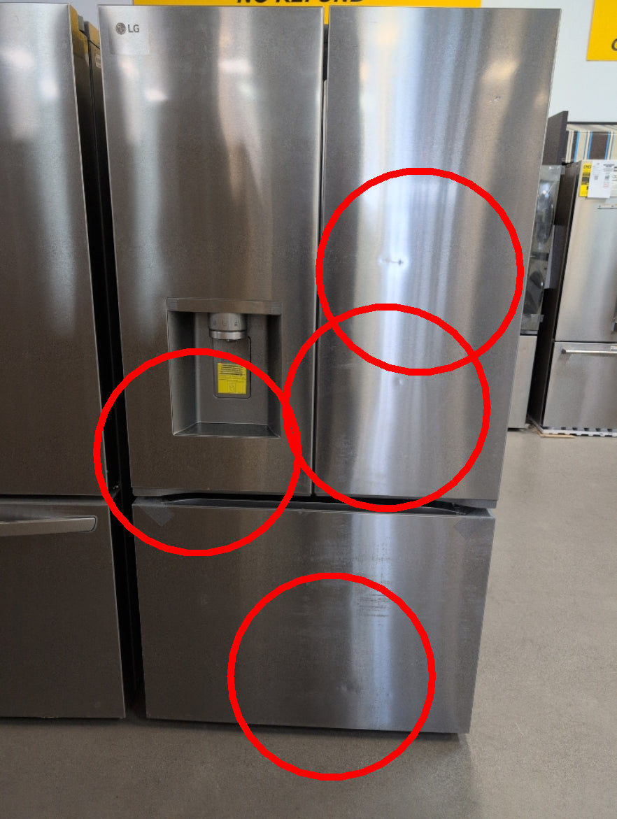 LRYXS3106S - REFRIGERATORS - LG - French 3-Door - Stainless Steel - Open Box - BonPrix Électroménagers