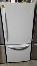 LRDNS2200W - REFRIGERATORS - LG - Bottom Freezer - White - Open Box - BonPrix Électroménagers