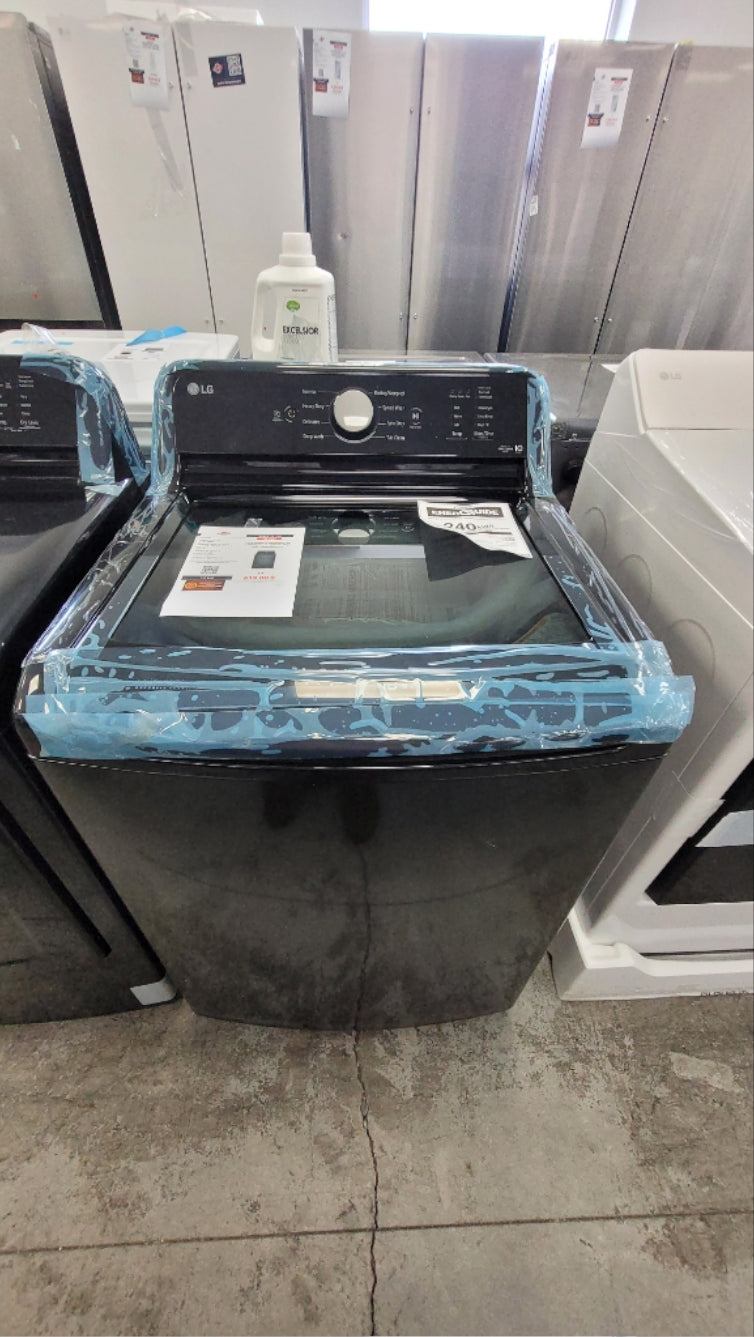 WT6105CX - LAVEUSES - LG -  Chargement vertical - Onyx Noir - Boîte Ouverte
