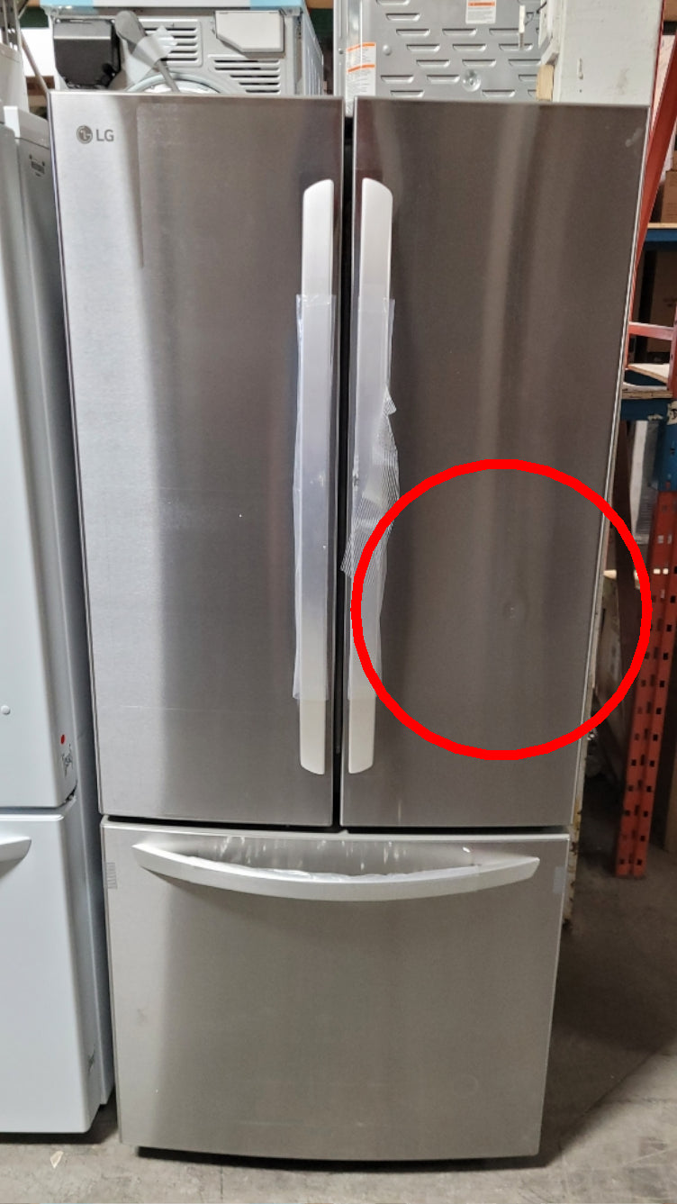 LRFNS2200S - REFRIGERATORS - LG - French 3-Door - Stainless Steel - Open Box - BonPrix Électroménagers