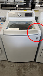 WT7305CW - WASHERS - LG - Top Load - White - Open Box - BonPrix Électroménagers