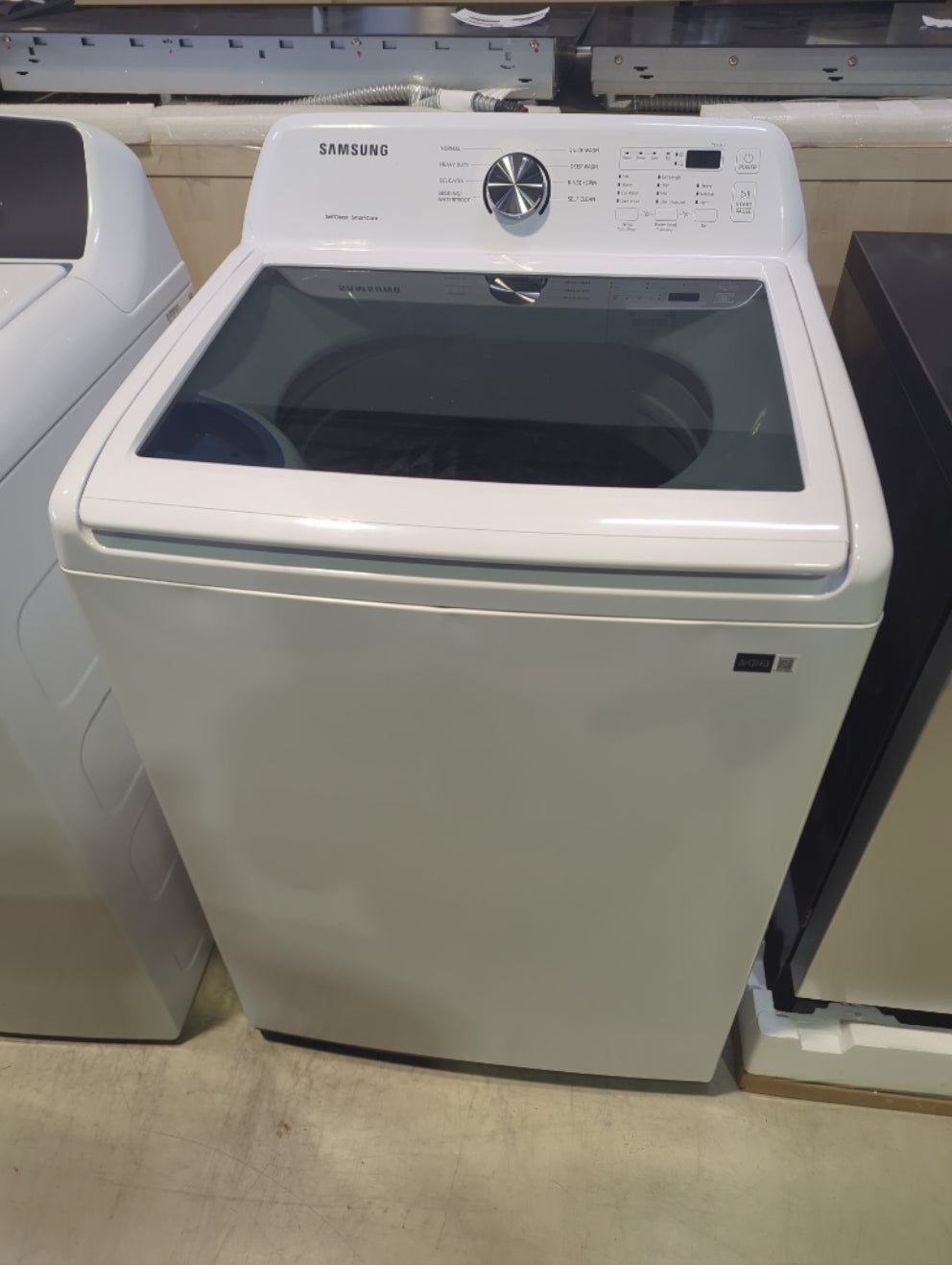 WA44A3205AW - WASHERS - Samsung - Top Load - White - Open Box - BonPrix Électroménagers