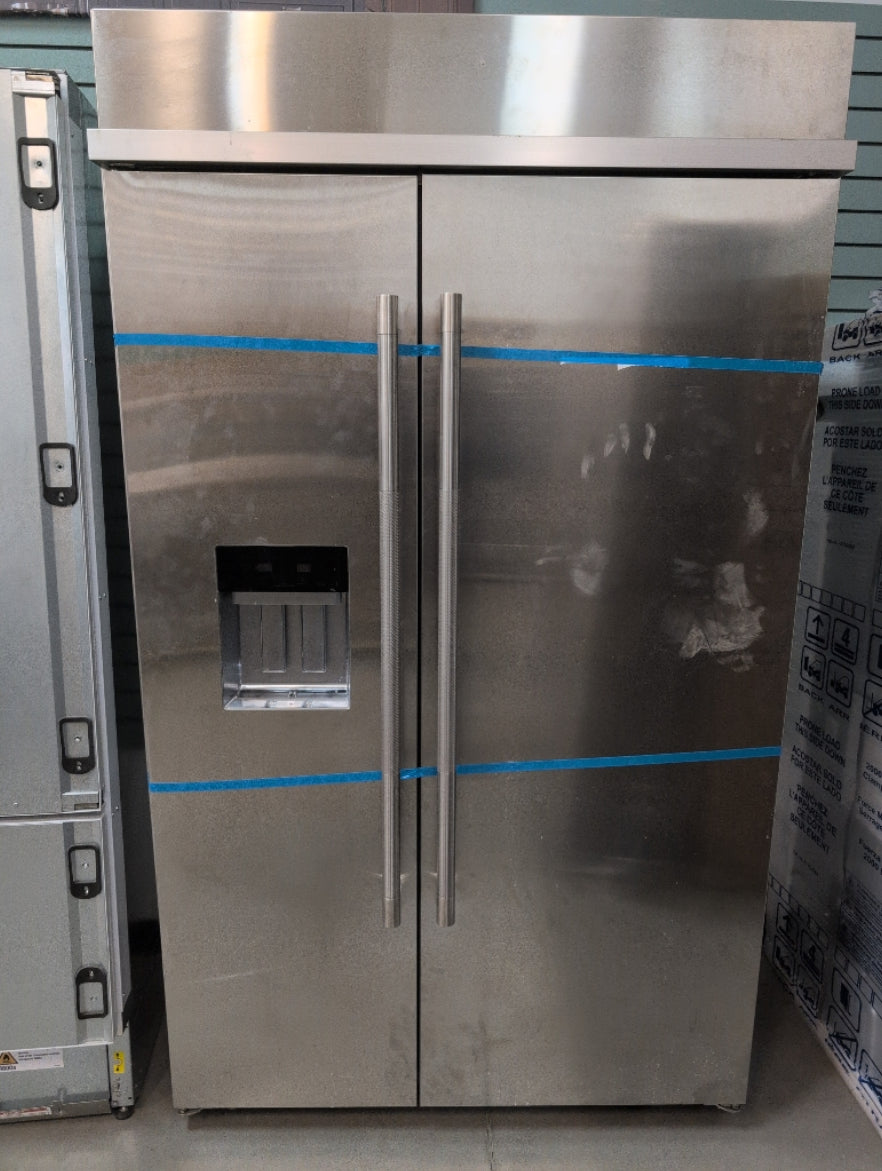 JBSS48E22L - REFRIGERATORS - JennAir - Side by side - Stainless Steel - Open Box - BonPrix Électroménagers