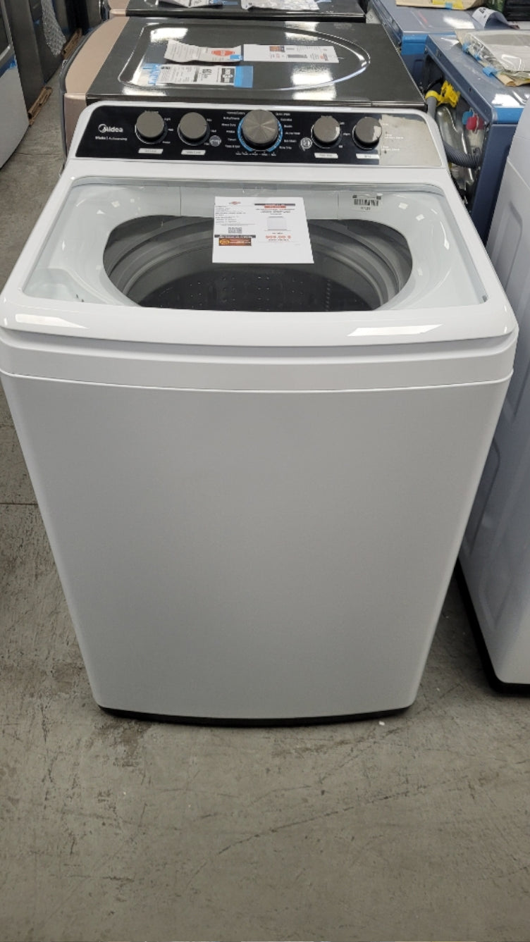 MLV47C3AWW - WASHERS - Midea - Top Loading - White - Open Box - BonPrix Électroménagers