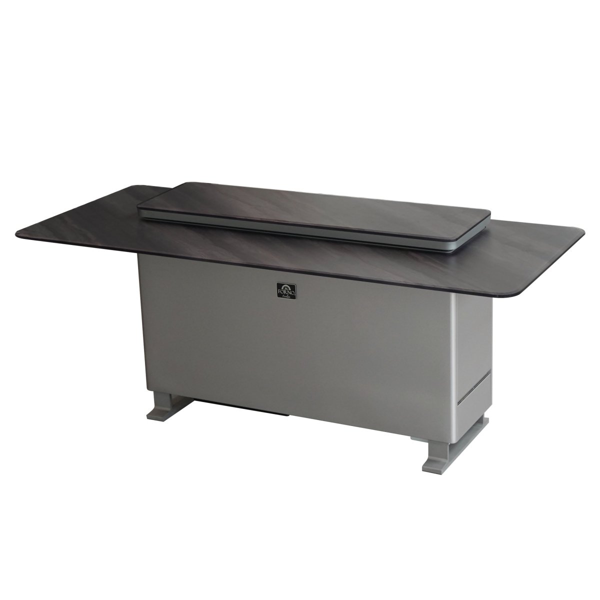 Elevato Smart Bar Table, Midnight Marble, 5.3 cu.ft fridge and freezer with Bluetooth control - BonPrix Électroménagers
