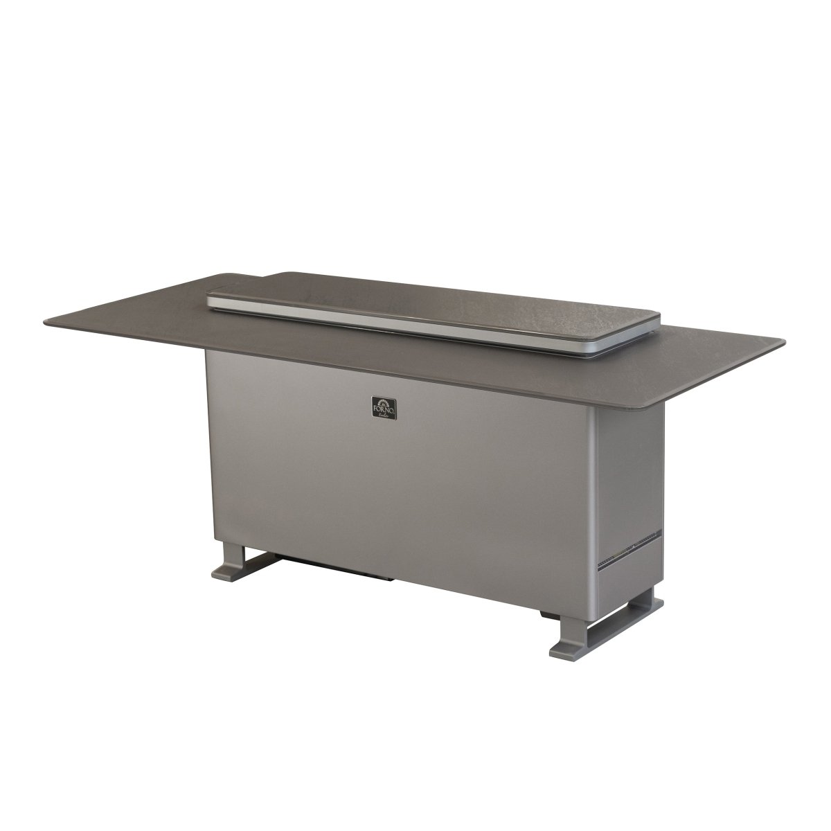 Elevato Smart Bar Table, Sandstone Black, 5.3 cu.ft fridge and freezer with Bluetooth control - BonPrix Électroménagers